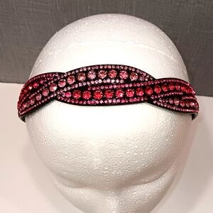 Sparkly Rhinestone Headband Fashionista Chic Bold‎ Bohemian Summer Fun 70s Disco